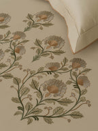 ELORIA-NEW LINEN KING BED SHEET SET