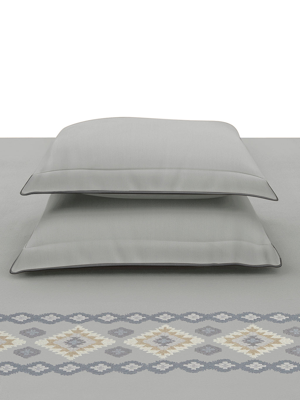 CORSICA-NEW GREY KING BED SHEET SET