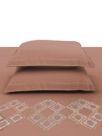 BELFORD-COPPER BROWN KING BED SHEET SET