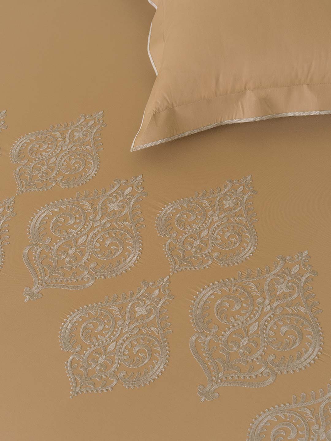 CALISTA-CINNAMON SWIRL KING BED SHEET SET