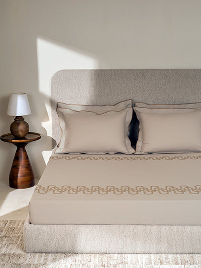 REALM-SILVER LINING KING BED SHEET SET