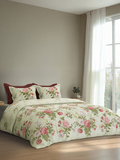 ALICE-ENGLISH ROSE KING BED SHEET SET