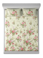 ALICE-ENGLISH ROSE KING BED SHEET SET
