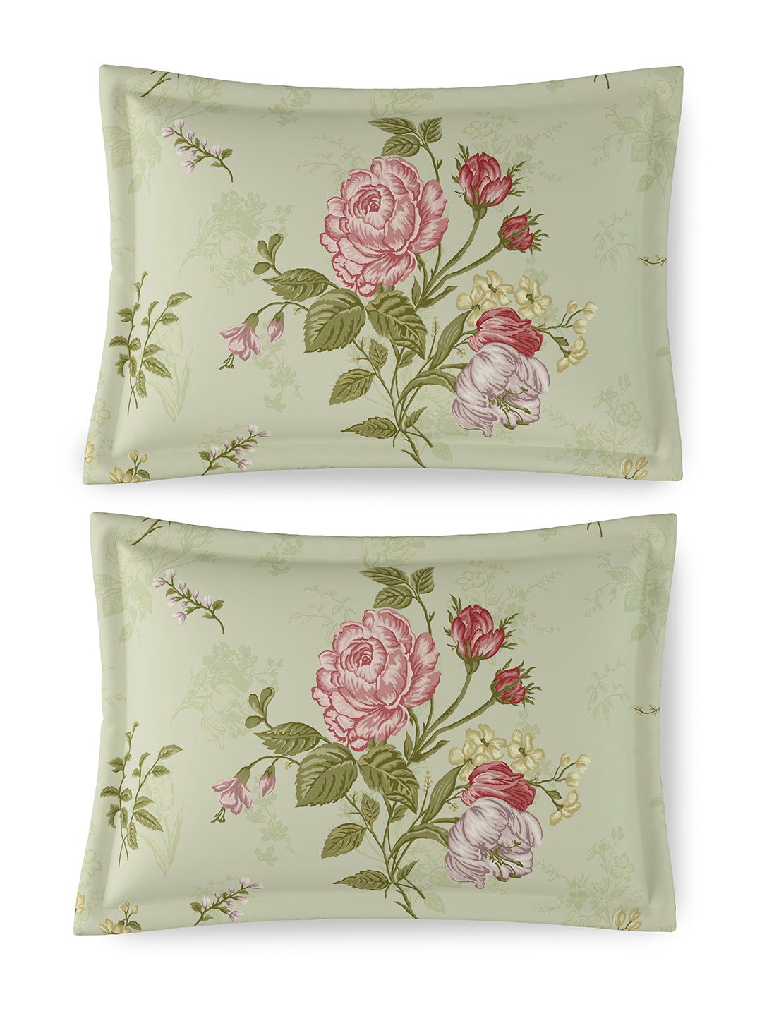 ALICE-ENGLISH ROSE KING BED SHEET SET