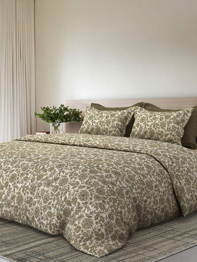SERAPHINE-SEPIA KING BED SHEET SET