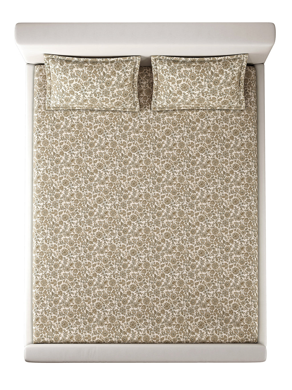 SERAPHINE-SEPIA KING BED SHEET SET