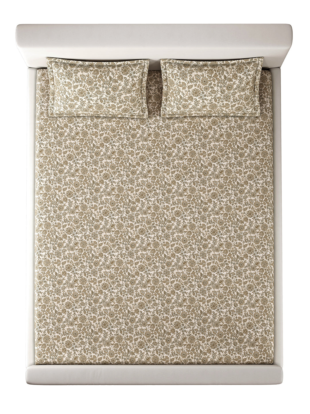 SERAPHINE-SEPIA KING BED SHEET SET