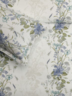 FLORELLE-BLUEBELL KING BED SHEET SET