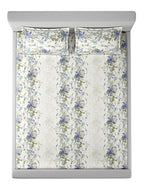 FLORELLE-BLUEBELL KING BED SHEET SET