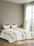 FLORELLE-MAUVEGLOW KING BED SHEET SET