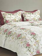 FLORELLE-MAUVEGLOW KING BED SHEET SET