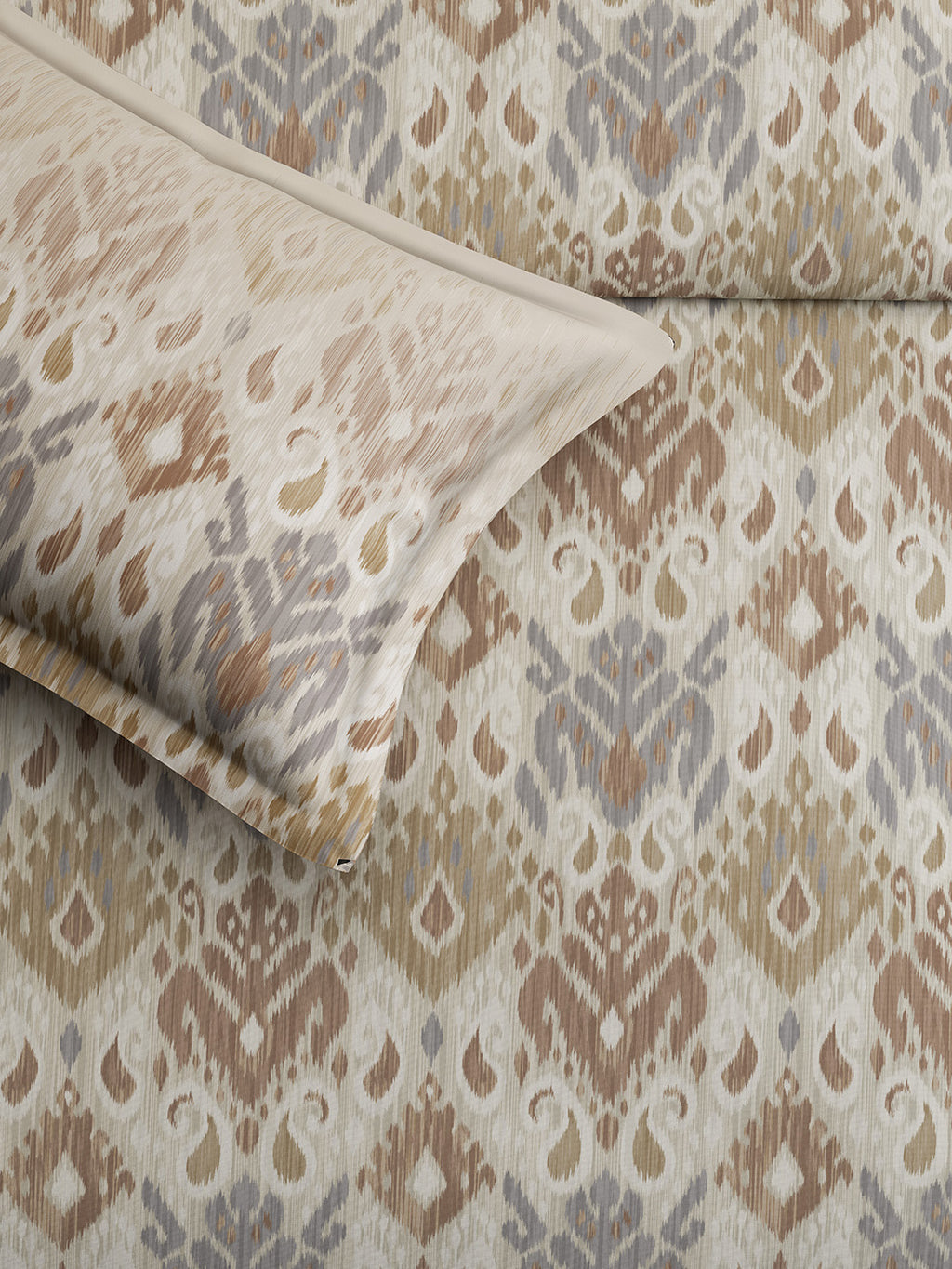 VALORE-BAKED CLAY KING BED SHEET SET