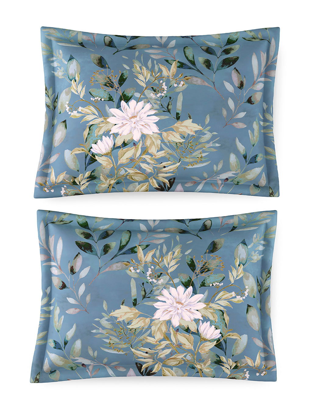 ORCHARD-OCEAN BLUE KING BED SHEET SET