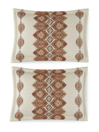 KILIM-TERRACOTTA KING BED SHEET SET