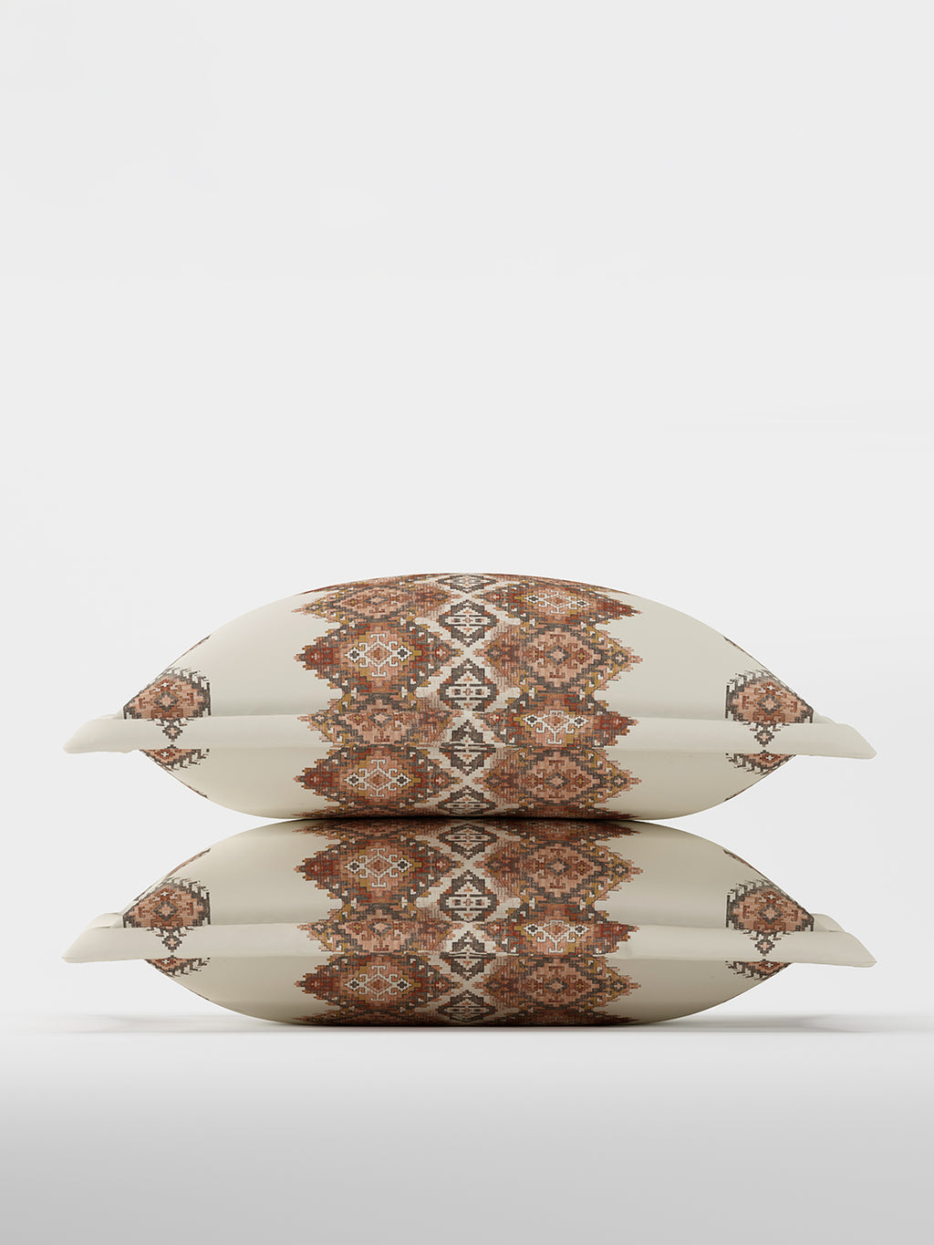 KILIM-TERRACOTTA KING BED SHEET SET