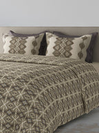 KILIM-COCOA ASH KING BED SHEET SET