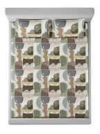 QUANTIS-FOREST KING BED SHEET SET