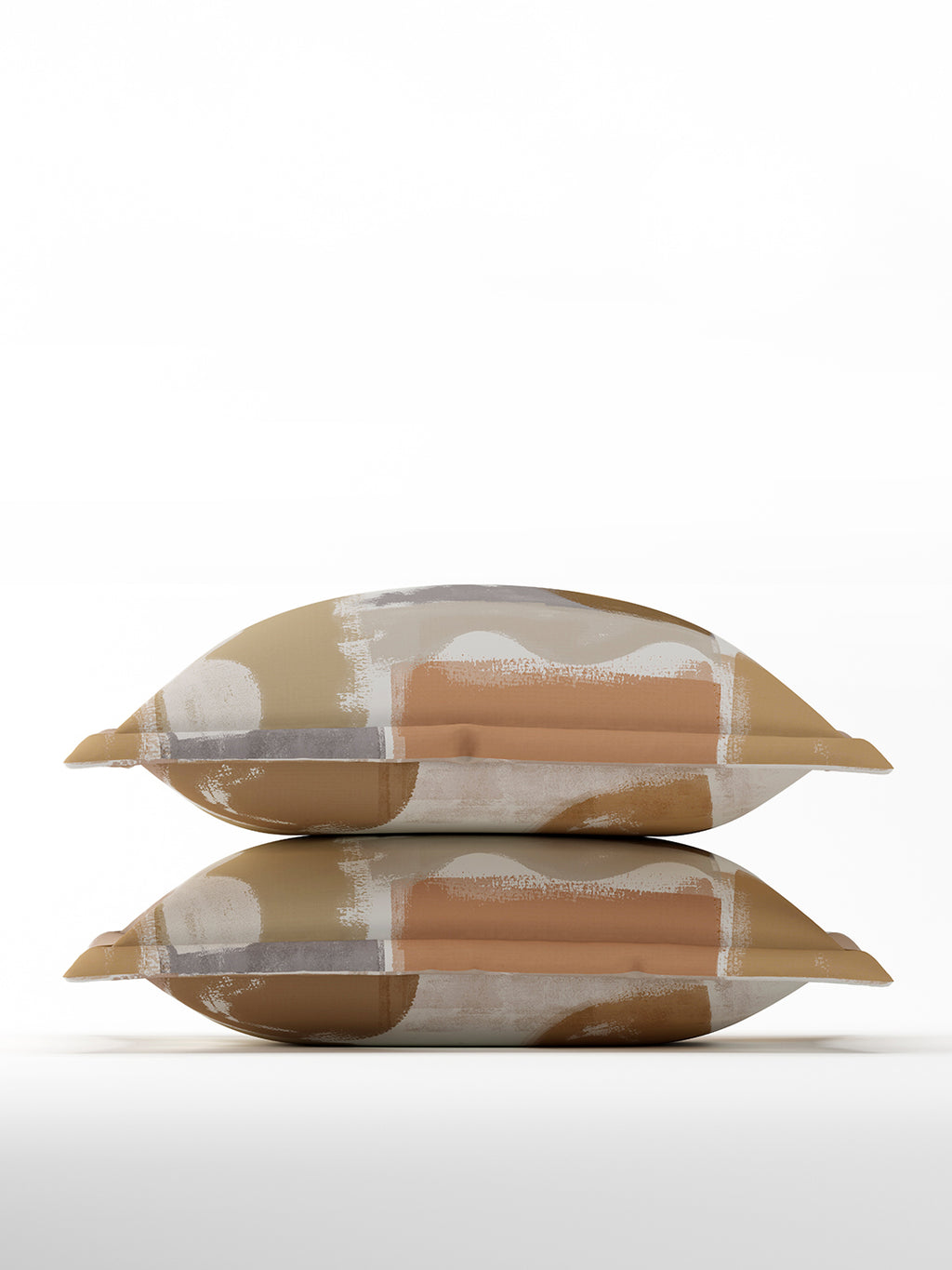 QUANTIS-BRICK DUST KING BED SHEET SET