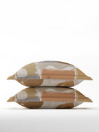 QUANTIS-BRICK DUST KING BED SHEET SET