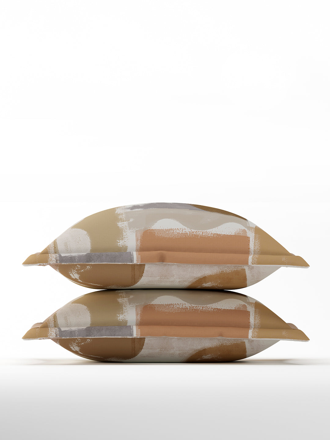 QUANTIS-BRICK DUST KING BED SHEET SET