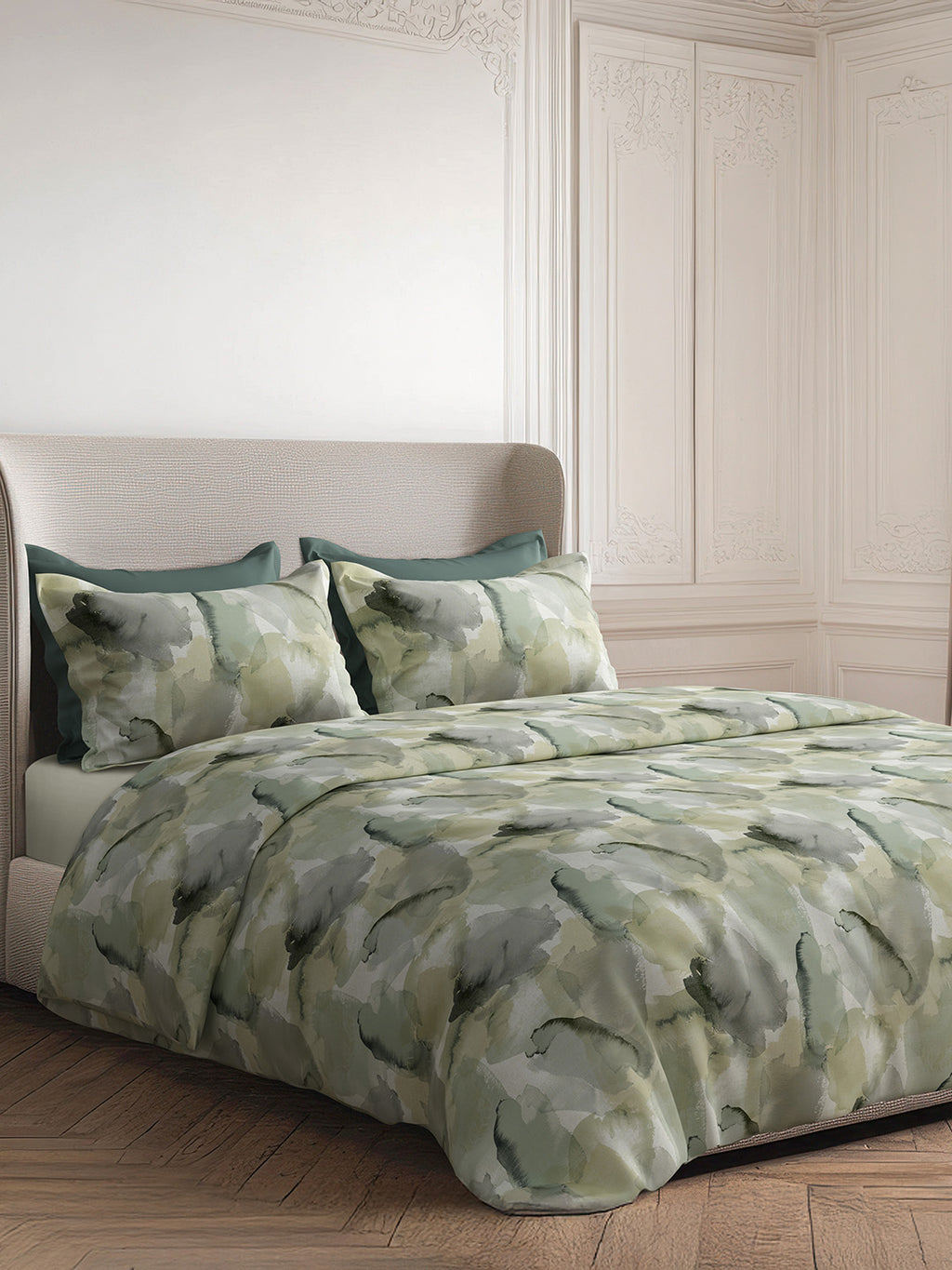 MARBLIS-AVOCADO OIL KING BED SHEET SET