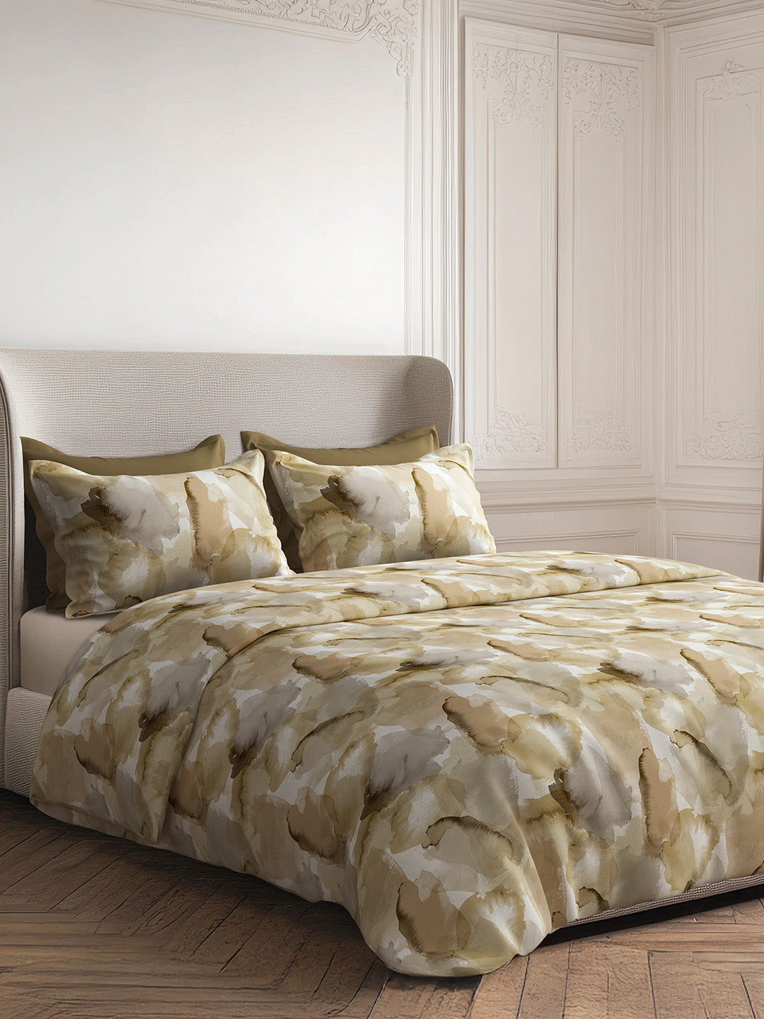 MARBLIS-IRISH CREAM KING BED SHEET SET