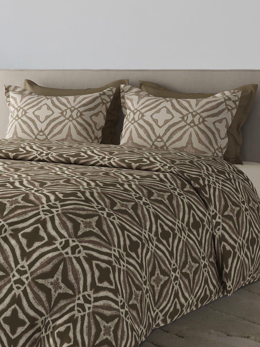 INLAY-WOODSMOKE KING BED SHEET SET