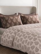 CARRERA-ROSE TAN KING BED SHEET SET