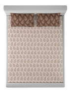 CARRERA-ROSE TAN KING BED SHEET SET