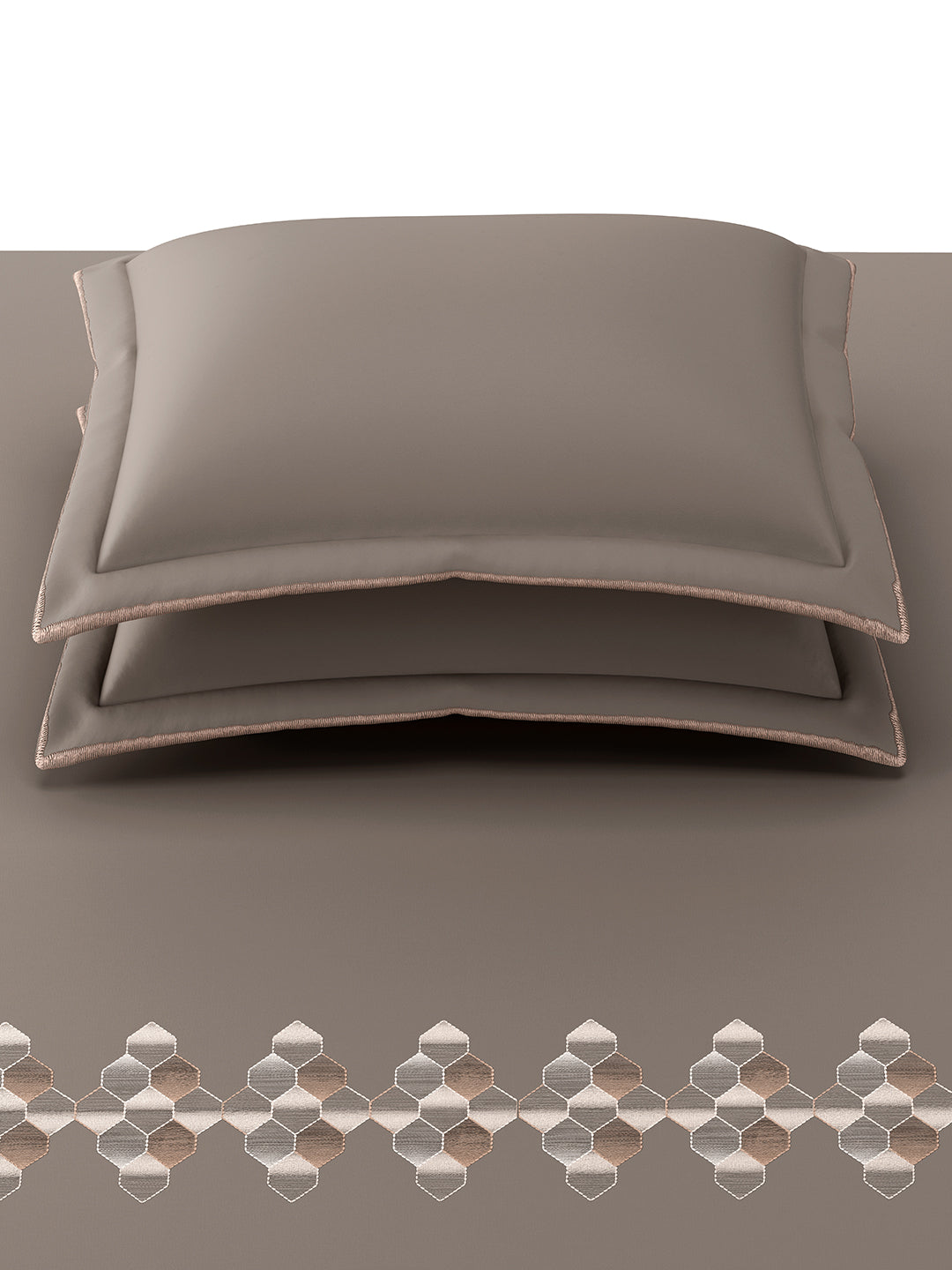 RABAT-DARK TRUFFLE KING BED SHEET SET