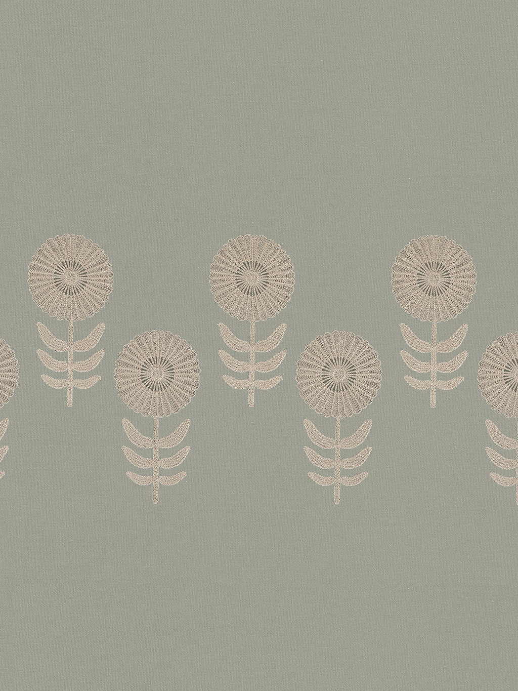 BLOSSOM-MOSS GRAY KING BED SHEET SET