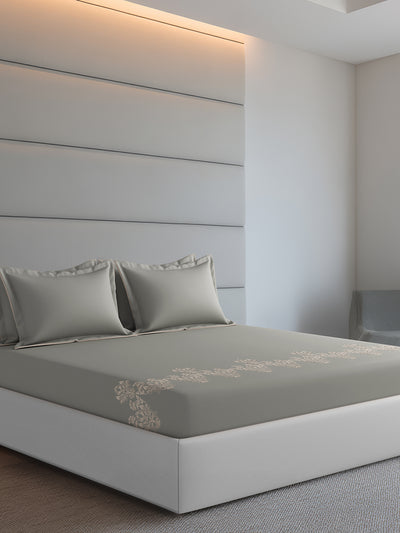 CITADEL-STORM GREY KING BED SHEET SET
