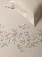 ASTER-NATURAL KING BED SHEET SET