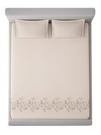 ASTER-NATURAL KING BED SHEET SET