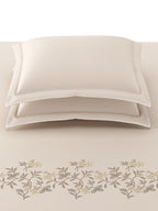 ASTER-NATURAL KING BED SHEET SET