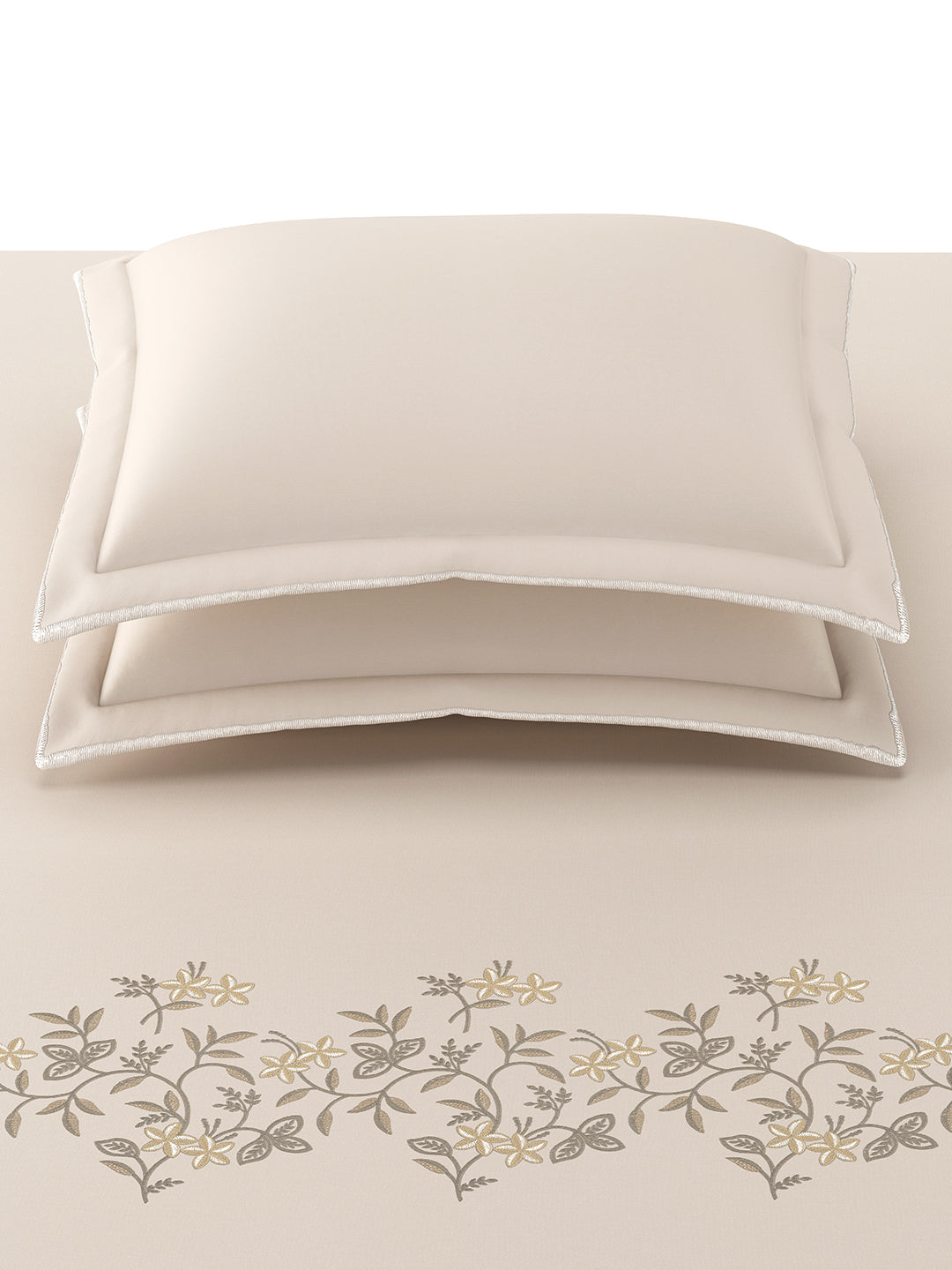ASTER-NATURAL KING BED SHEET SET