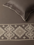 EZRA-PINE CONE KING BED SHEET SET
