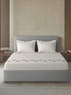 CORNFLOWER-TOFU KING BED SHEET SET
