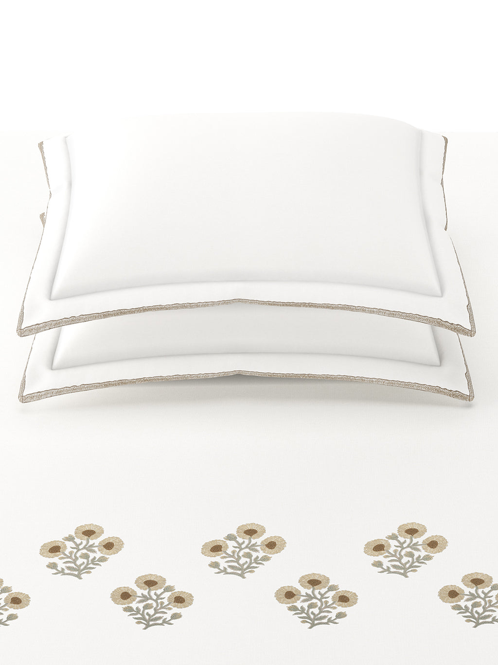 CORNFLOWER-TOFU KING BED SHEET SET