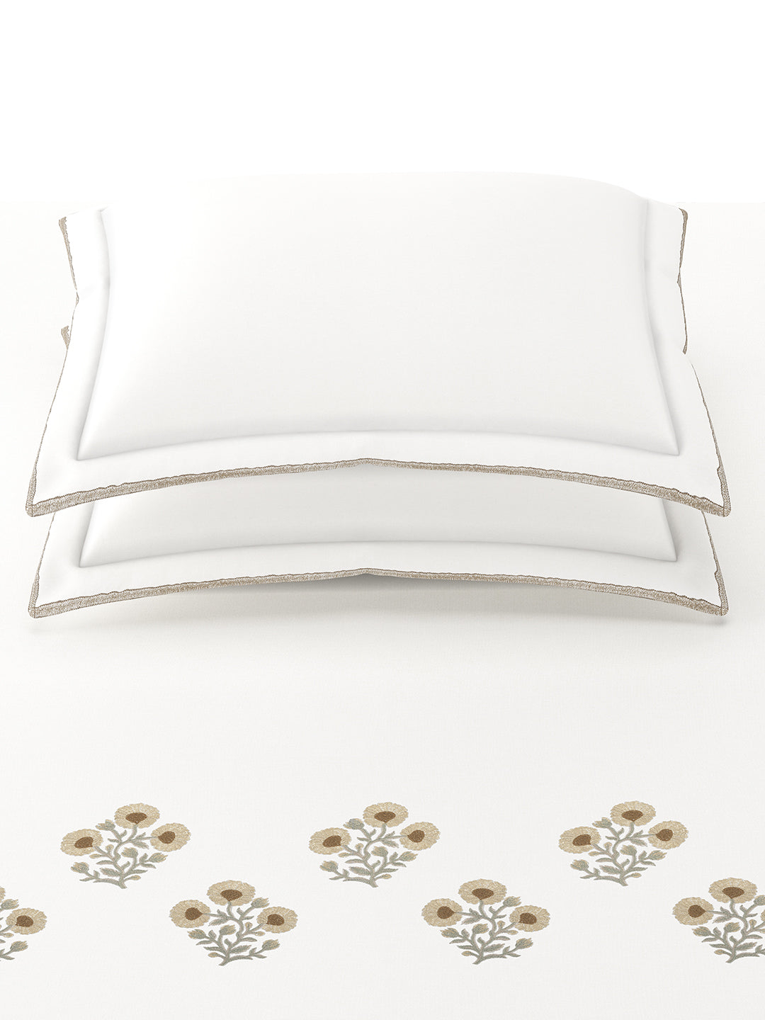 CORNFLOWER-TOFU KING BED SHEET SET