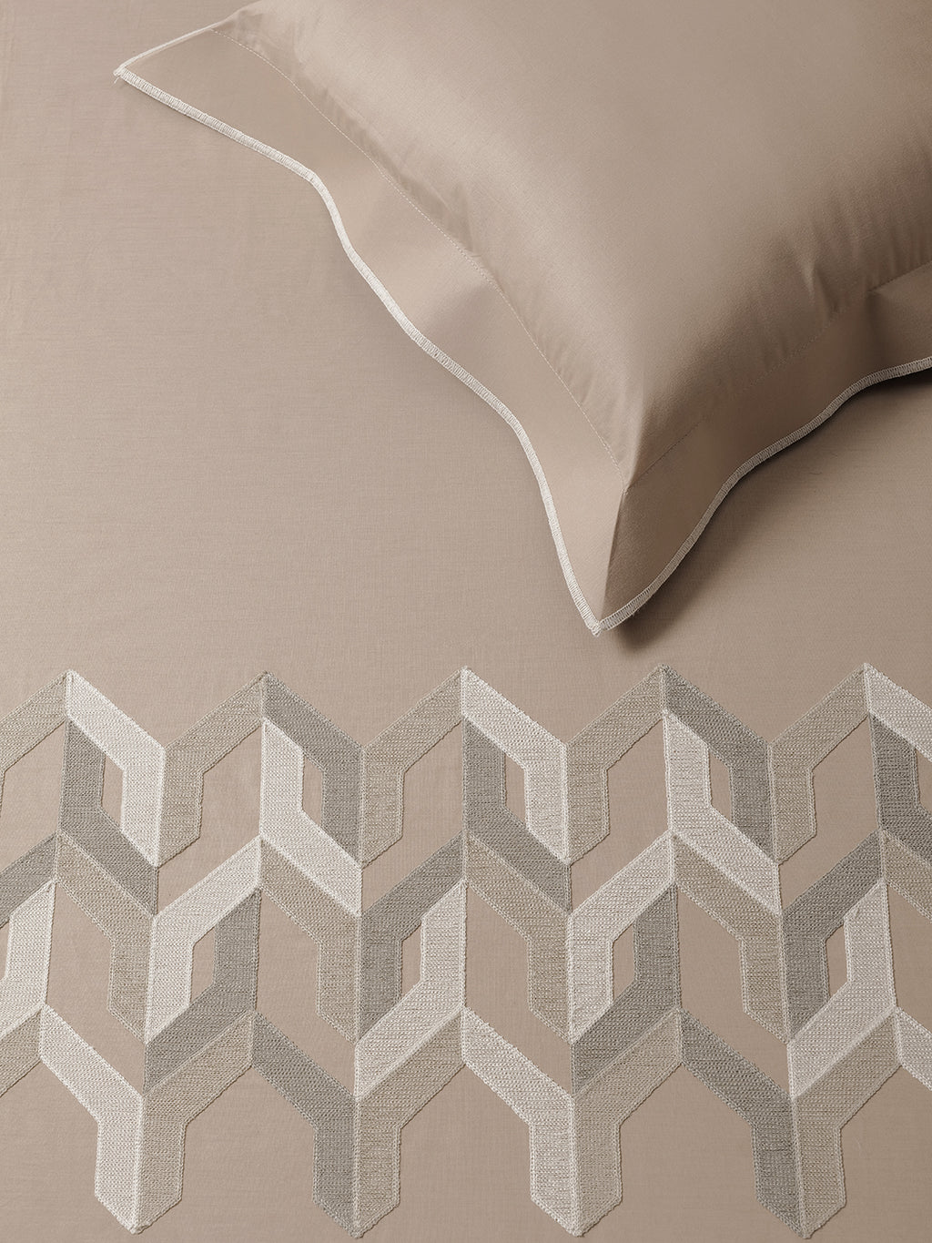 GLASGOW-ROASTED ALMOND KING BED SHEET SET