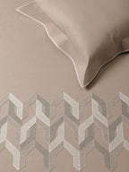 GLASGOW-ROASTED ALMOND KING BED SHEET SET