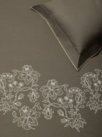 WILDFLOWER-CAPPUCCINO KING BED SHEET SET