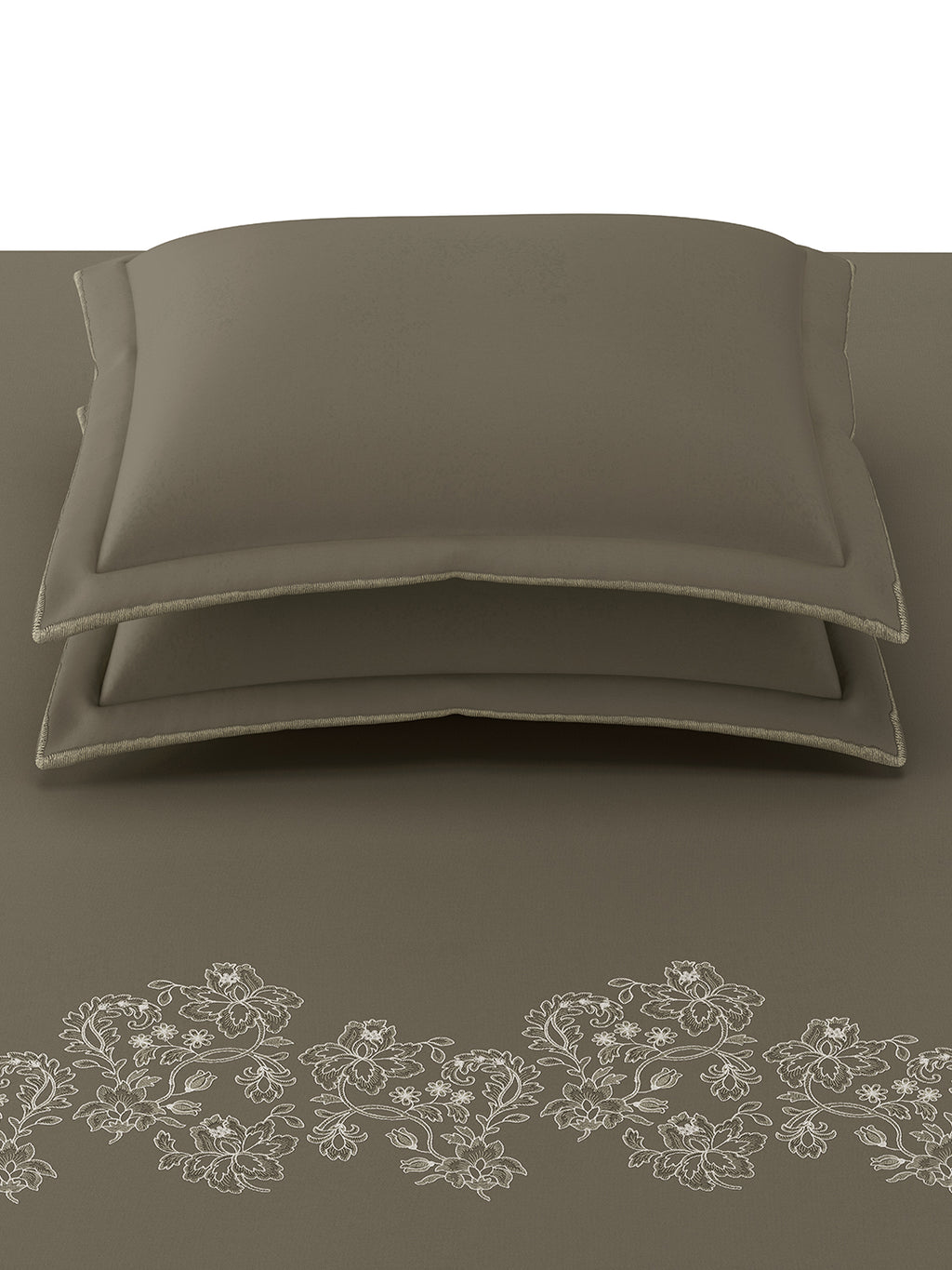 WILDFLOWER-CAPPUCCINO KING BED SHEET SET