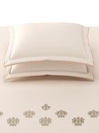 COURTYARD-WHITE SAND KING BED SHEET SET