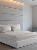 LANTANA-ANTARCTICA KING BED SHEET SET