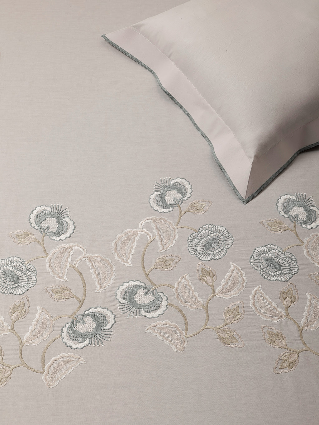 LANTANA-ANTARCTICA KING BED SHEET SET