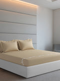 WISTERIA-BISCOTTI KING BED SHEET SET
