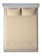 WISTERIA-BISCOTTI KING BED SHEET SET