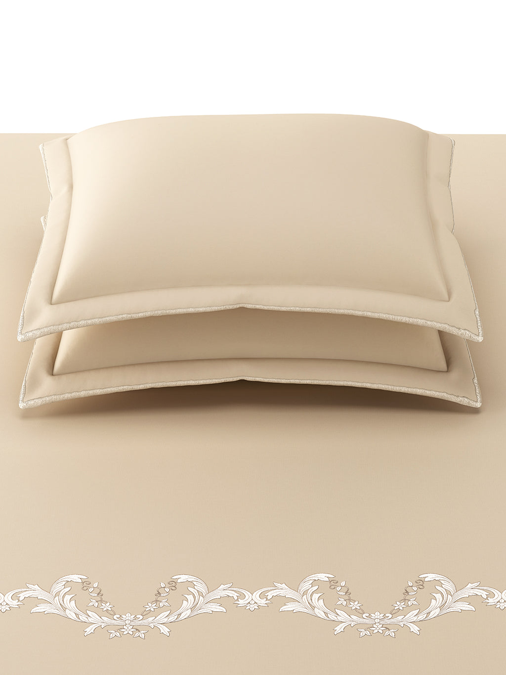 WISTERIA-BISCOTTI KING BED SHEET SET